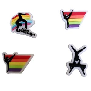 Gymnastic Croc Charms